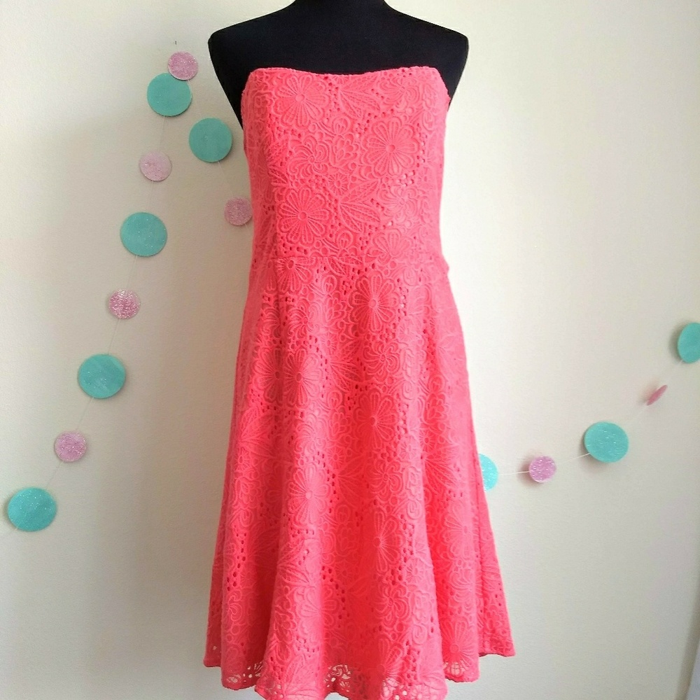 Lilly Pulitzer Strapless Dress
